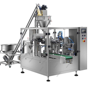 China Vanillepudding-Pulver-automatische Verpackungsmaschine, vertikale Körnchen-Füllmaschine für Beutel fournisseur